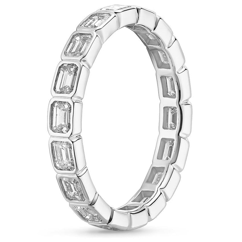 OVAL CUT LAB GROWN DIAMOND - FULL ETERNITY BAND