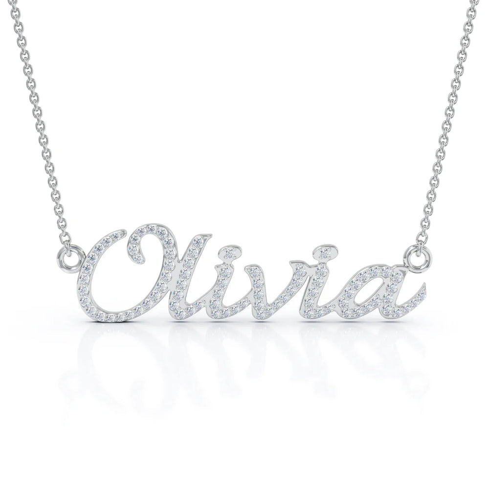 DIAMOND NAME NECKLACE