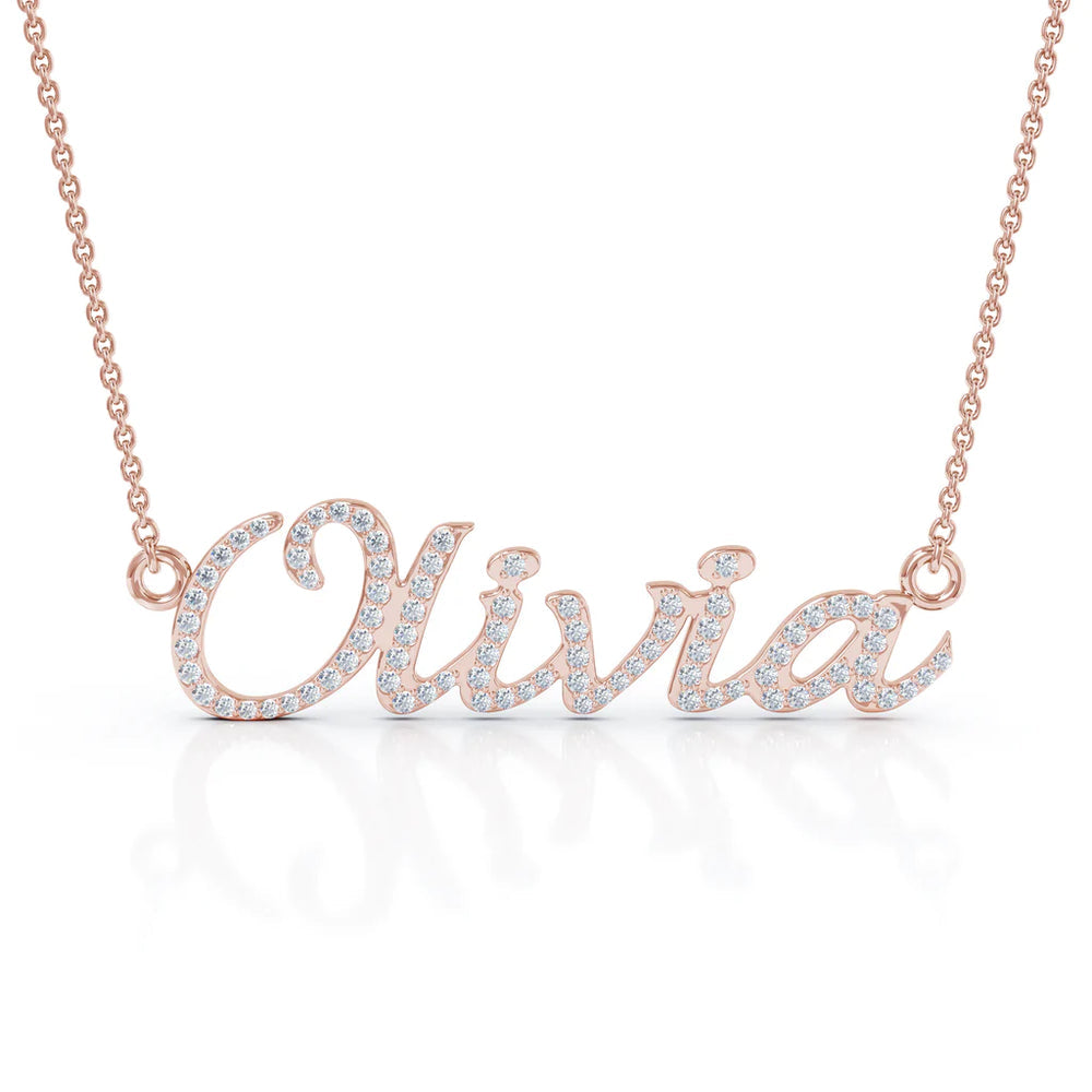 DIAMOND NAME NECKLACE