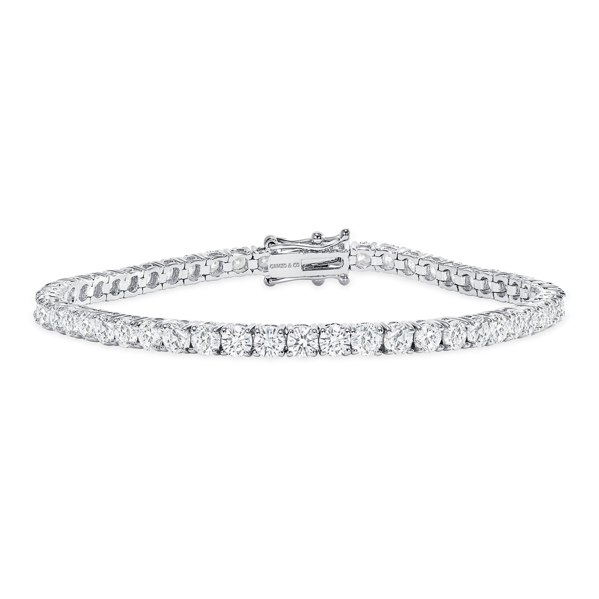 DIAMOND TENNIS BRACELET - NATURAL ROUND DIAMONDS