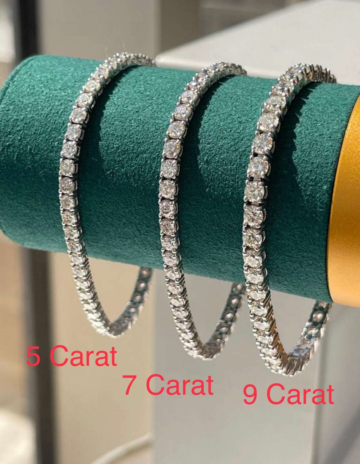 DIAMOND TENNIS BRACELET - NATURAL ROUND DIAMONDS