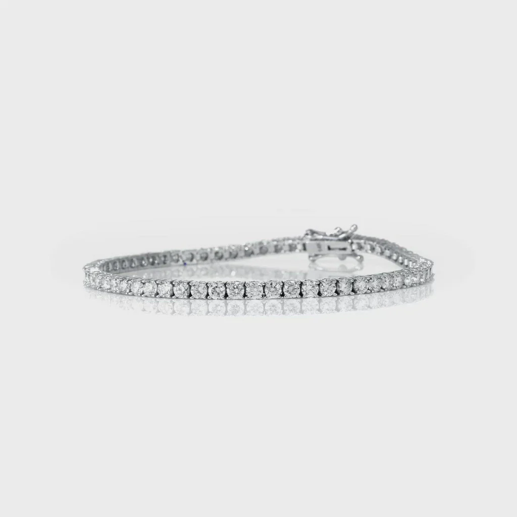DIAMOND TENNIS BRACELET - NATURAL ROUND DIAMONDS