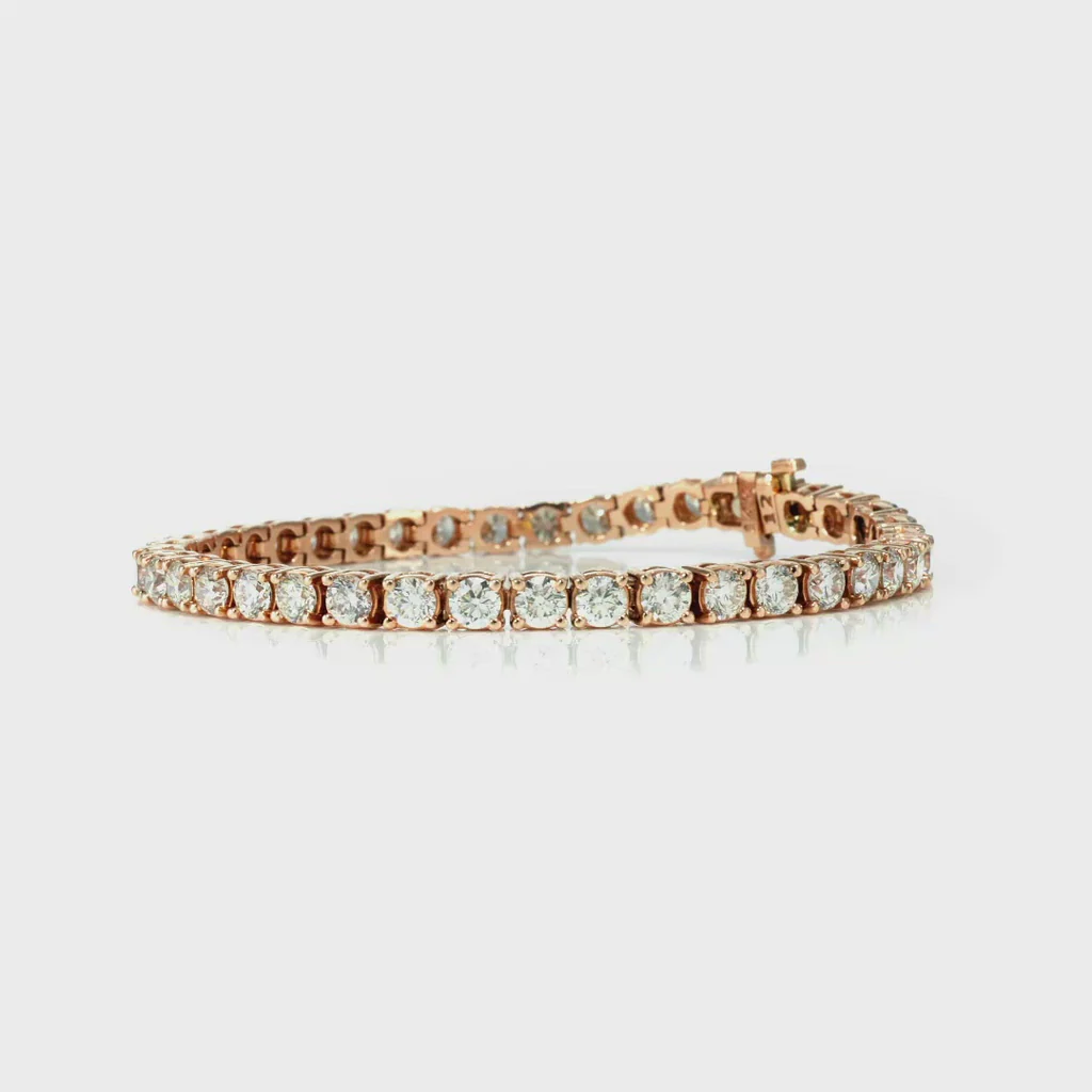 DIAMOND TENNIS BRACELET - NATURAL ROUND DIAMONDS