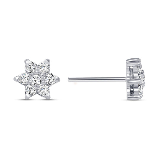 FLOWER STUD EARRINGS
