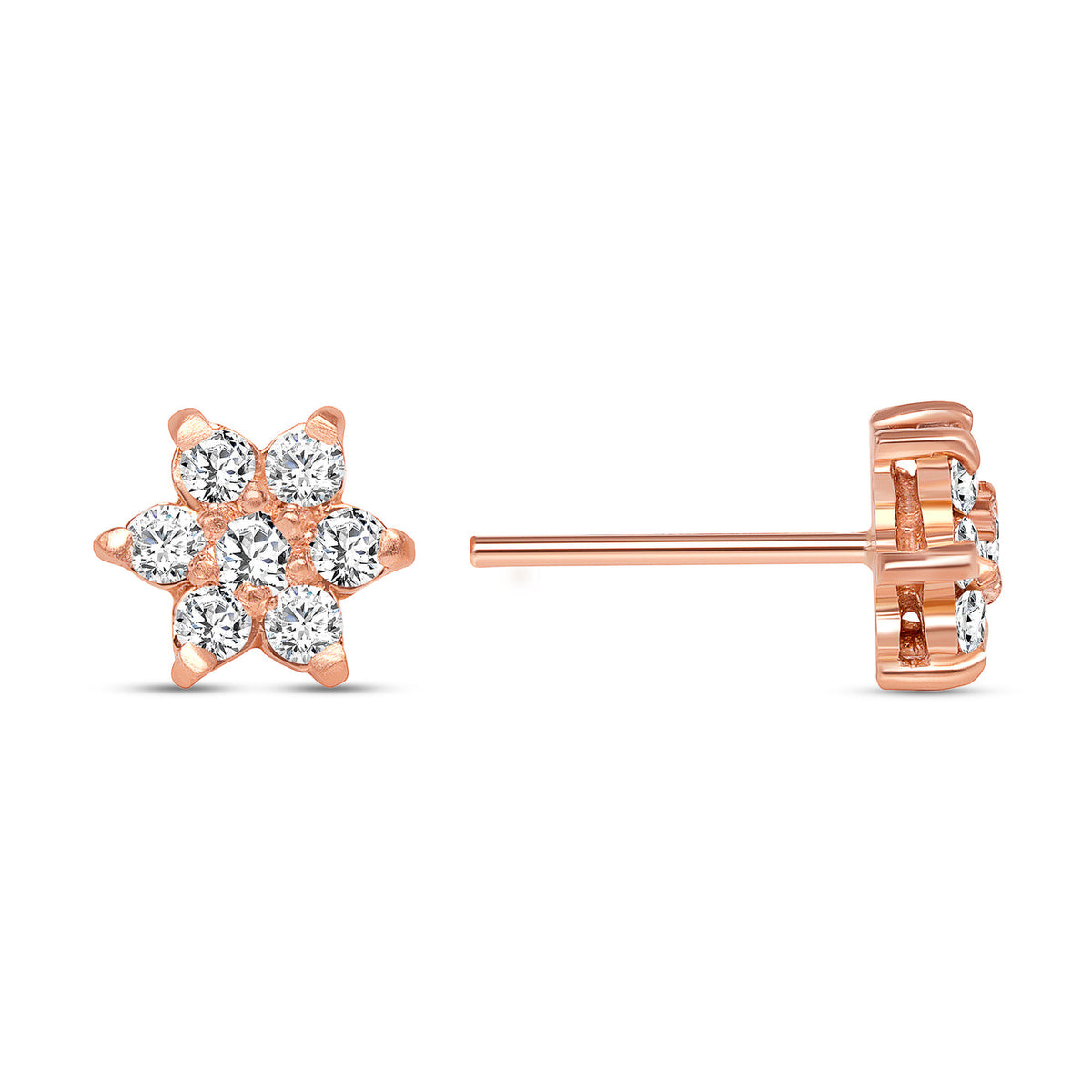 FLOWER STUD EARRINGS